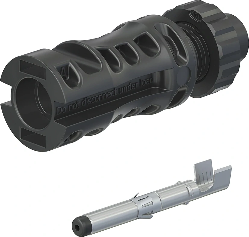 Solární panelový konektor MC4-Evo 2 - 4 / 6 mm², samec