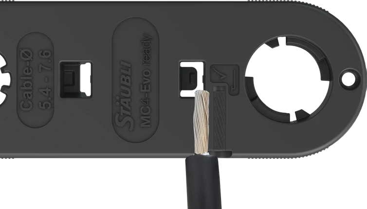 Sada utahovacích klíčů Stäubli pro solární konektory MC4-Evo ready