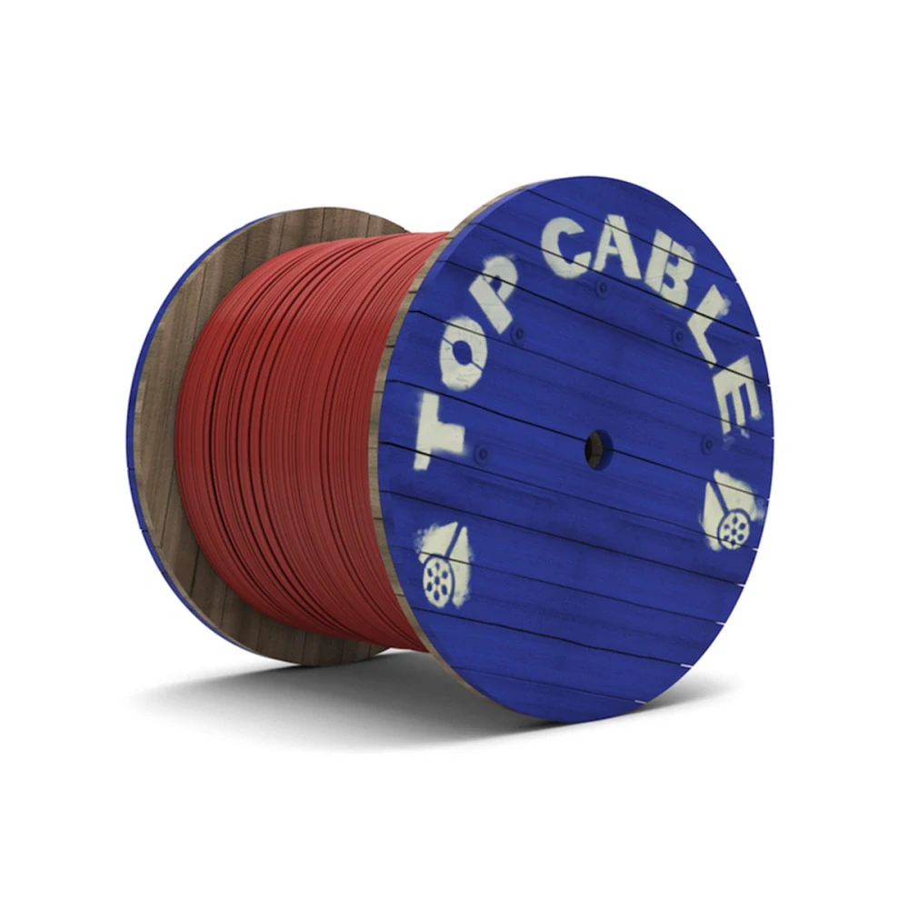 Pryžový solární kabel H1Z2Z2-K Topsolar® červená 1X4, 500m