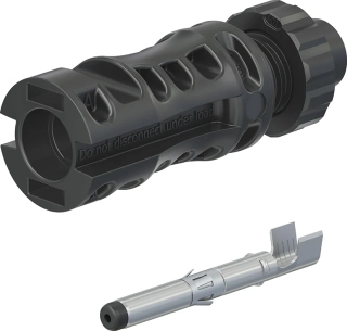 Solární panelový konektor MC4-Evo 2 - 4 / 6 mm², samec