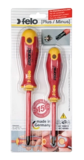 ERGONIC® VDE - Sada 2ks PlusMinus šroubováků s 3K rukojetí, Z 1 a Z 2